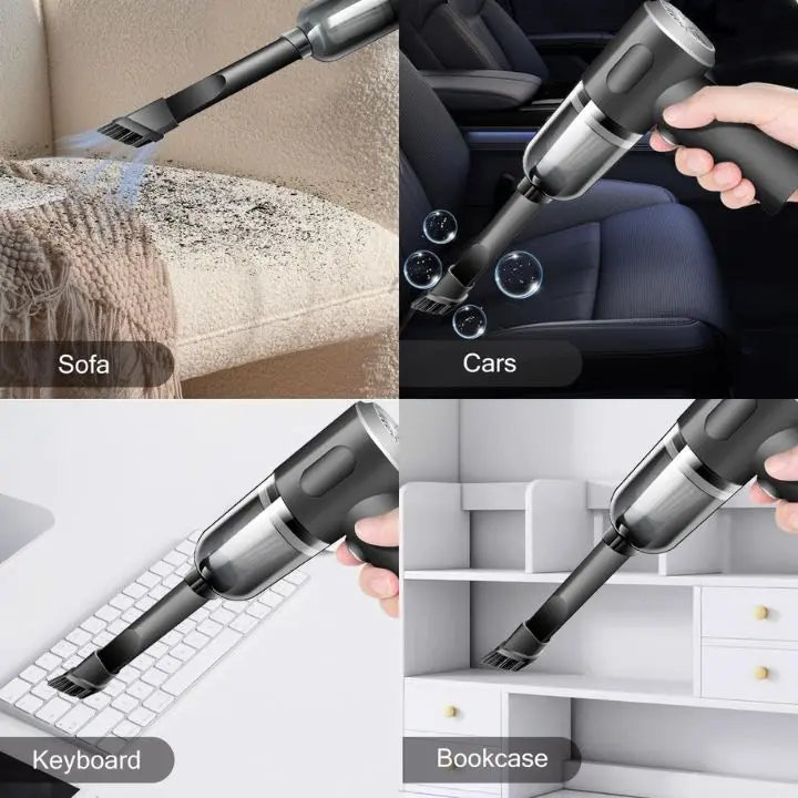 Kalsten | Wireless 3-in-1 Mini Vacuum Cleaner – Vacuuming, Blowing & Brushing in one