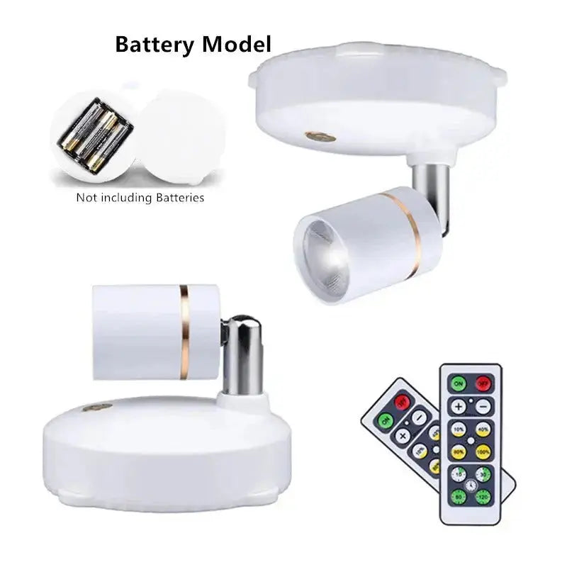 BowLift | Wireless LED Spotlight – Flexible, Dimmable, Stylish