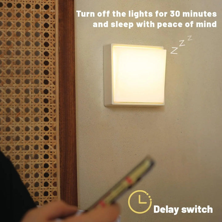 Kalsten | Wireless dimmable night light – Rechargeable with timer & magnet attachment
