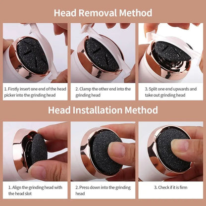 Skanto | Rechargeable Foot Care Device for Silky Soft Feet
