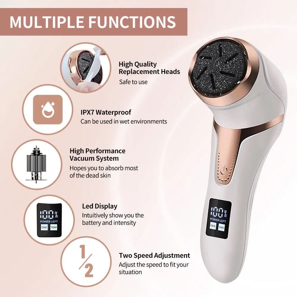 Skanto | Rechargeable Foot Care Device for Silky Soft Feet