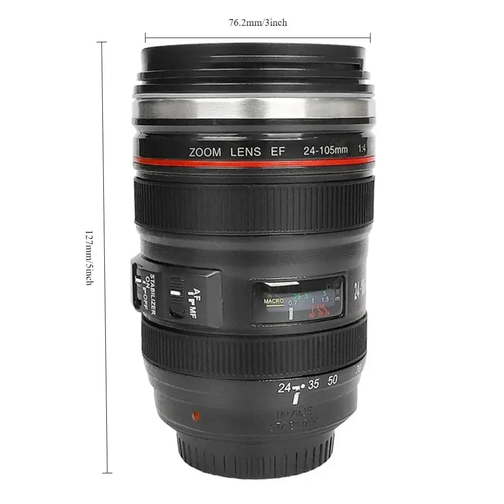 Kalsten | Camera Lens Mug – Insulating and decorative