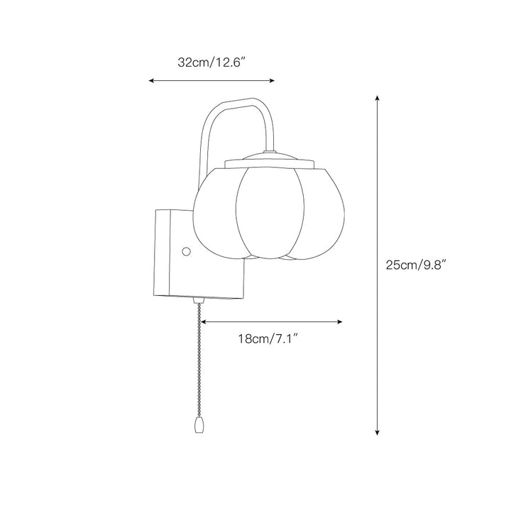 Kapok Flower Wall Lamp | Kalsten