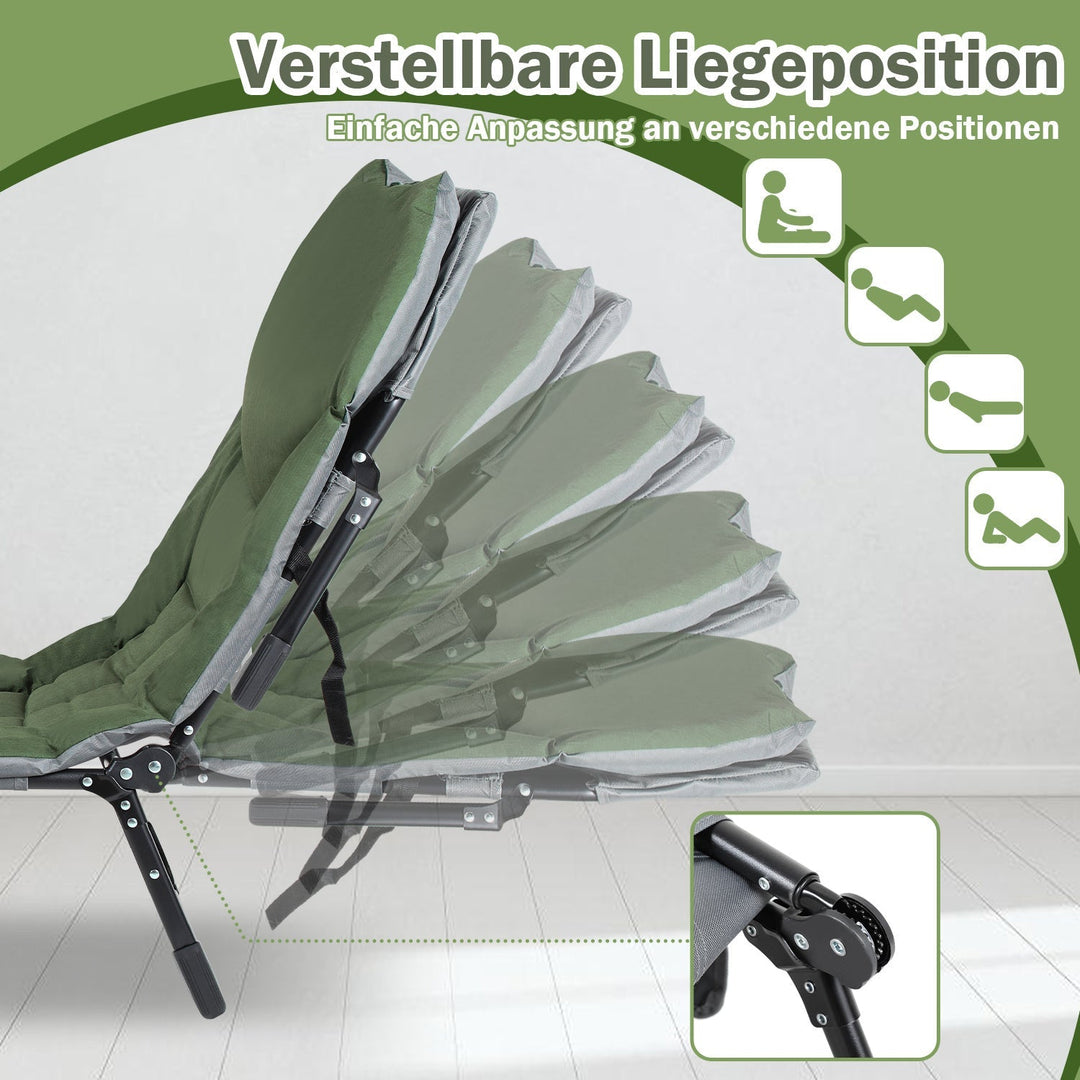 Carp bed fishing bed foldable maximum load 150 kg | Kalsten