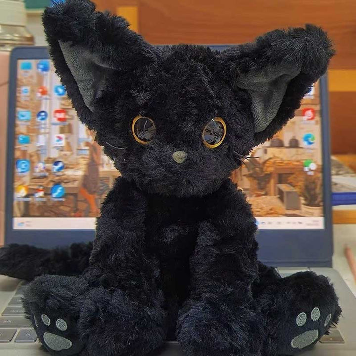 Kalsten | Kawaii Black Cat Plush Toy Stuffed Animal