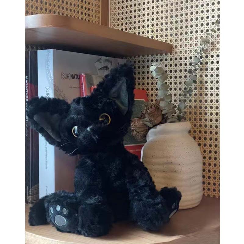 Kalsten | Kawaii Black Cat Plush Toy Stuffed Animal