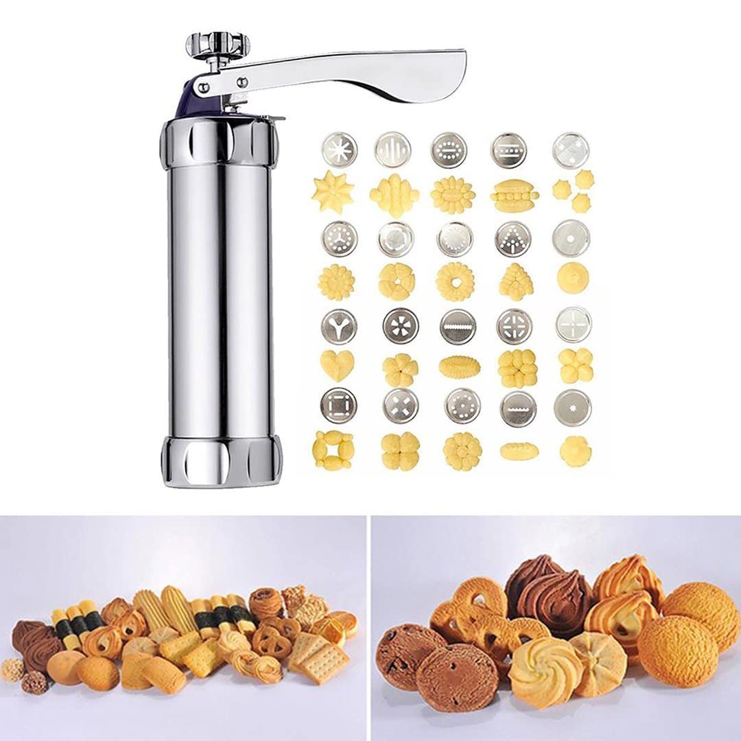 Kalsten | Biscuit Press Stainless Steel Cookie Maker