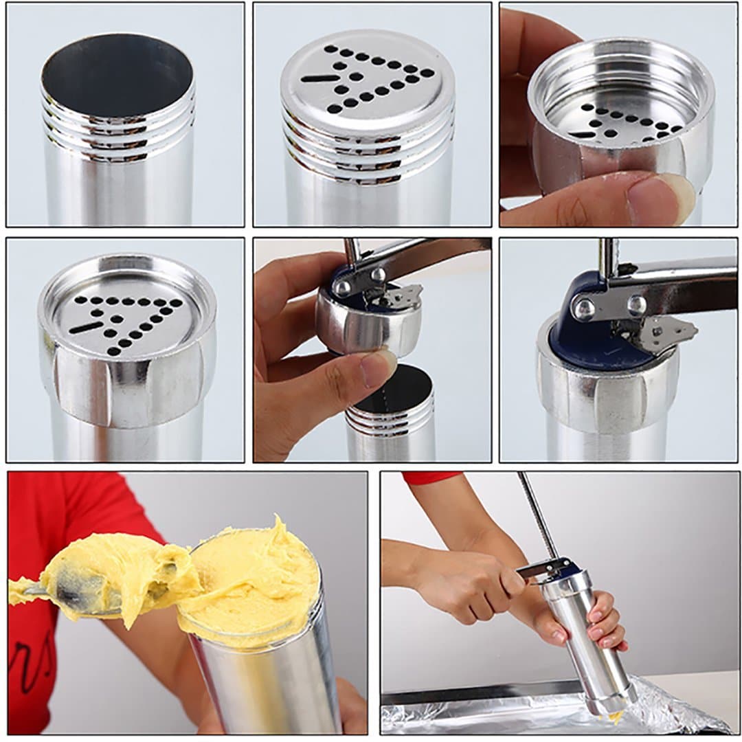 Kalsten | Biscuit Press Stainless Steel Cookie Maker