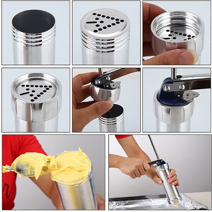 Kalsten | Biscuit Press Stainless Steel Cookie Maker