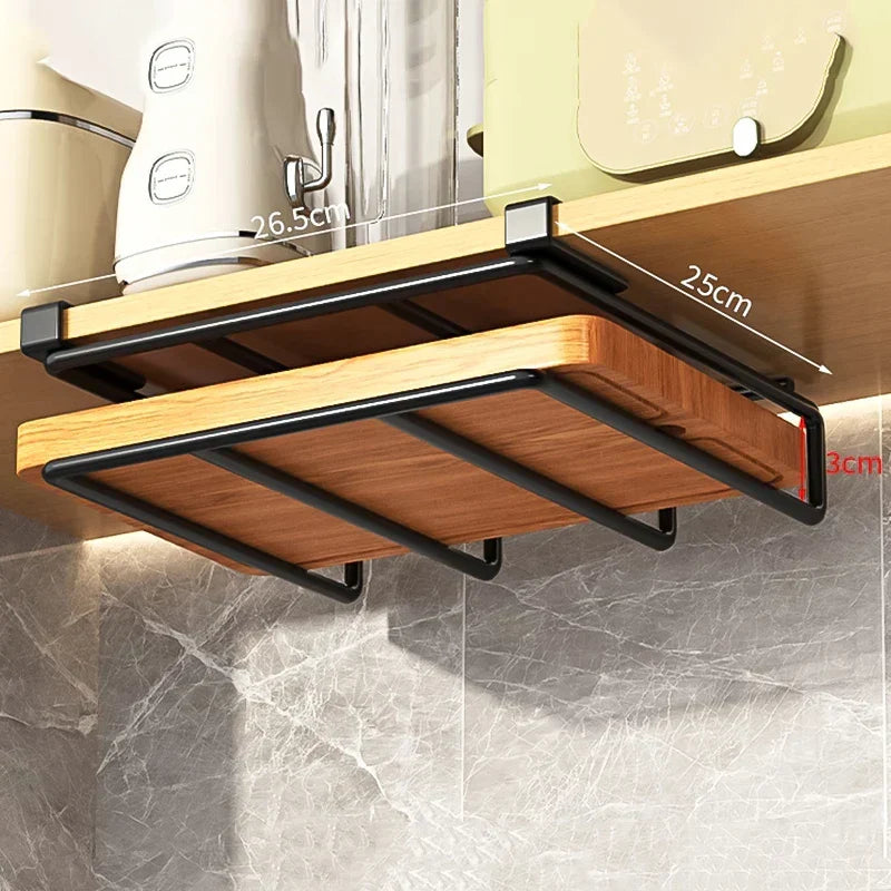 Stylish Kitchen Hang Organizer - Easy Installation Without Drilling Kalsten
