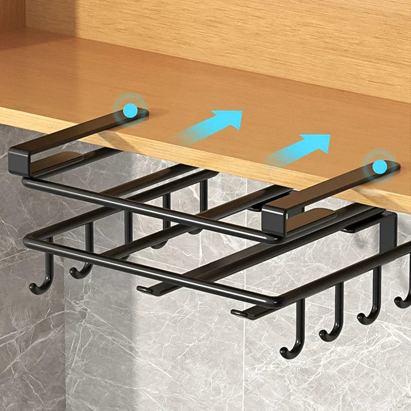 Stylish Kitchen Hang Organizer - Easy Installation Without Drilling Kalsten