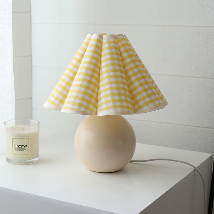 Kicsi Knife Pleat Work lamp Table Lamp | Kalsten