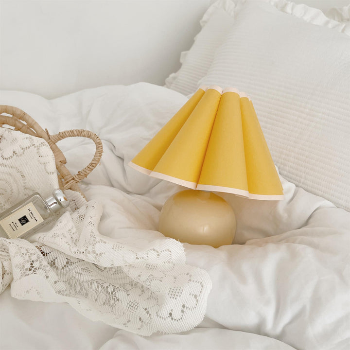 Kicsi Knife Pleat Work lamp Table Lamp | Kalsten