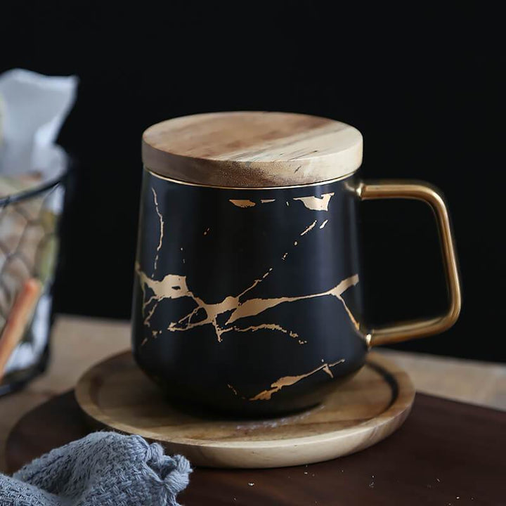 Kintsugi Nordic Ceramic Tall Mug | Kalsten