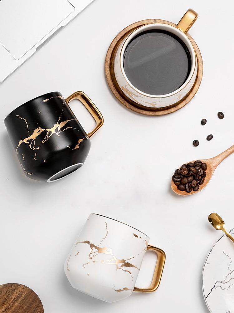 Kintsugi Nordic Ceramic Tall Mug | Kalsten