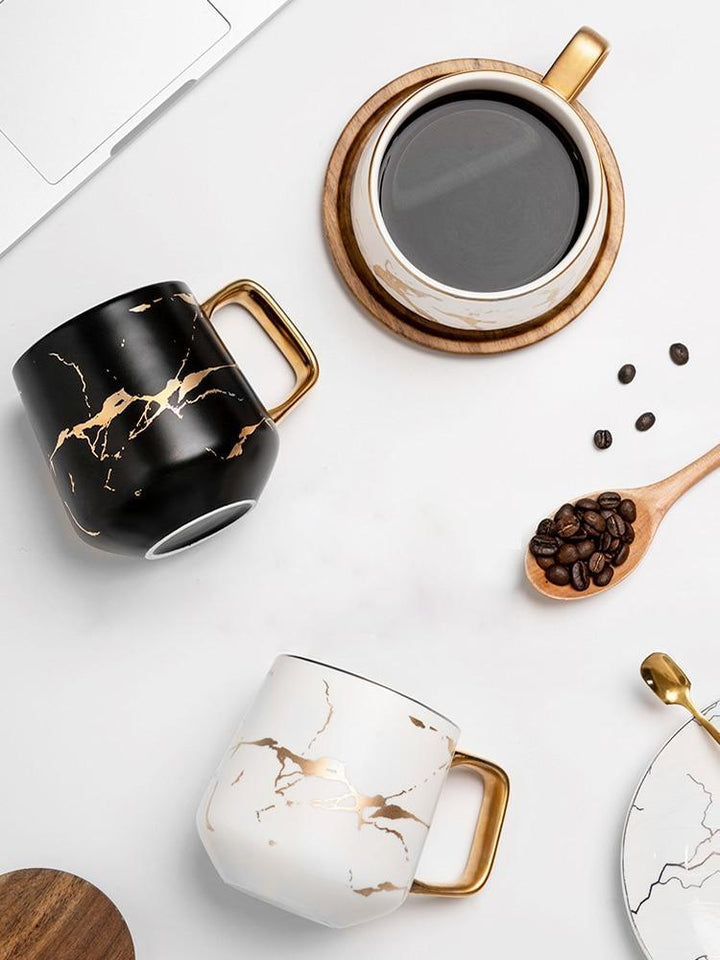Kintsugi Nordic Ceramic Tall Mug | Kalsten