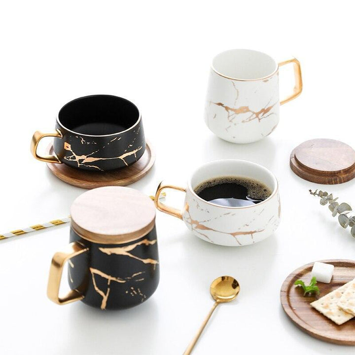 Kintsugi Nordic Ceramic Tall Mug | Kalsten