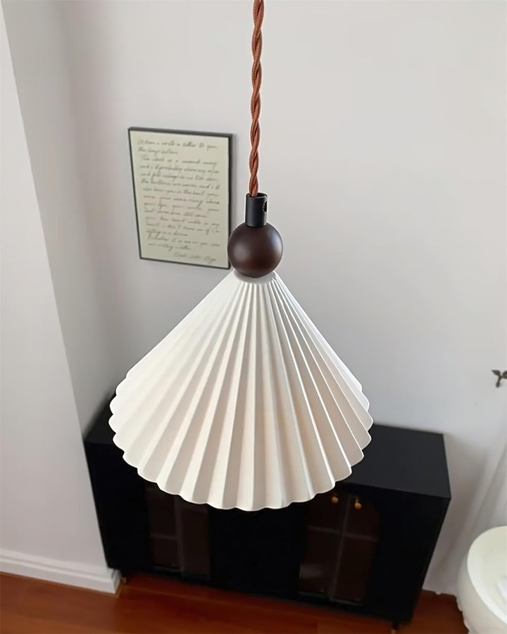 Pendant Light Ceramic Shade 7.8 in Adjustable Blue Dining Kitchen Hanging Ceiling Lamp | Kalsten