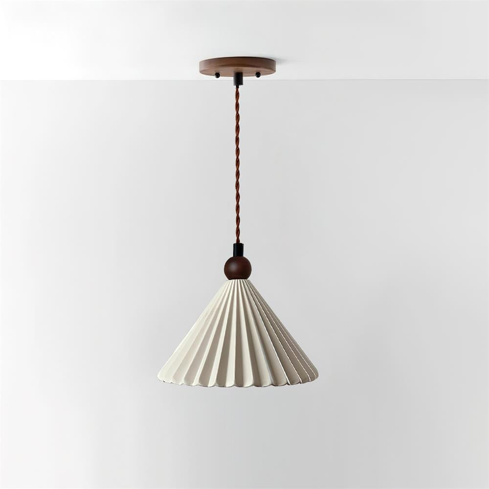 Pendant Light Ceramic Shade 7.8 in Adjustable Blue Dining Kitchen Hanging Ceiling Lamp | Kalsten