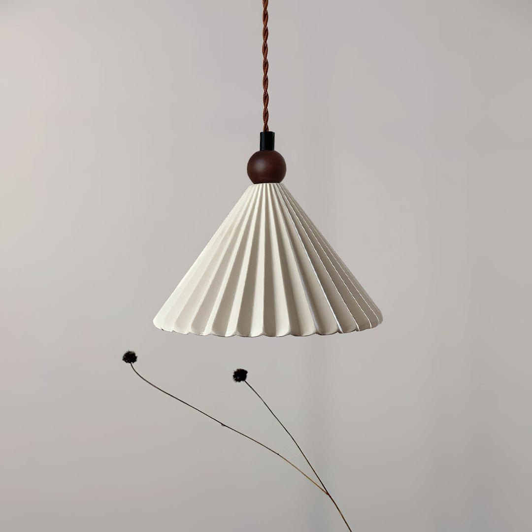 Pendant Light Ceramic Shade 7.8 in Adjustable Blue Dining Kitchen Hanging Ceiling Lamp | Kalsten