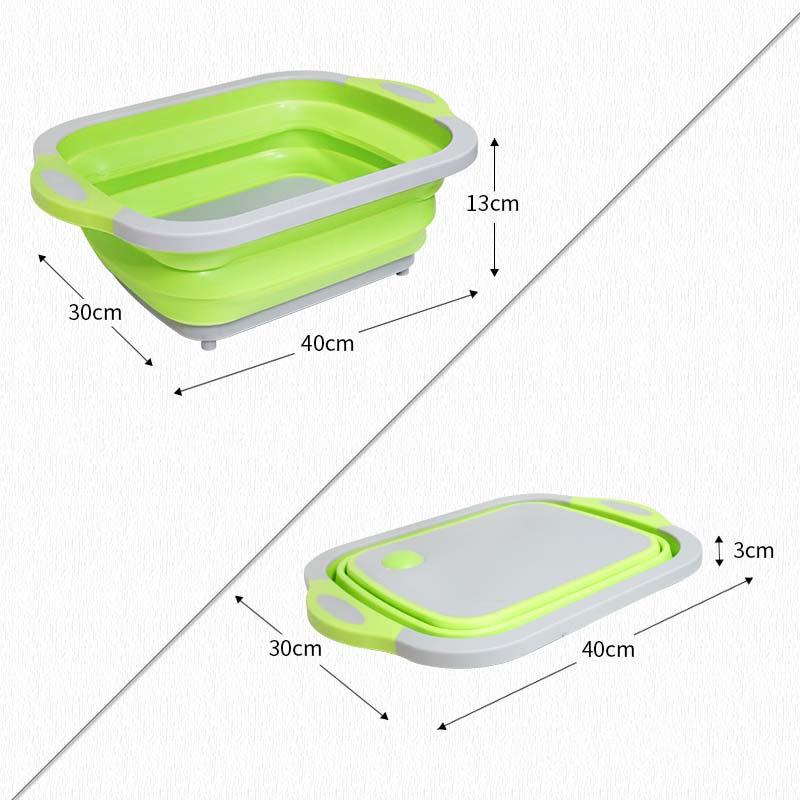 Collapsible Wash Tub Cutting Board | Kalsten