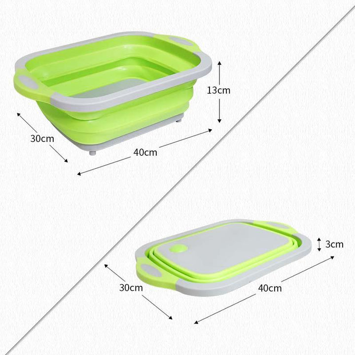 Collapsible Wash Tub Cutting Board | Kalsten