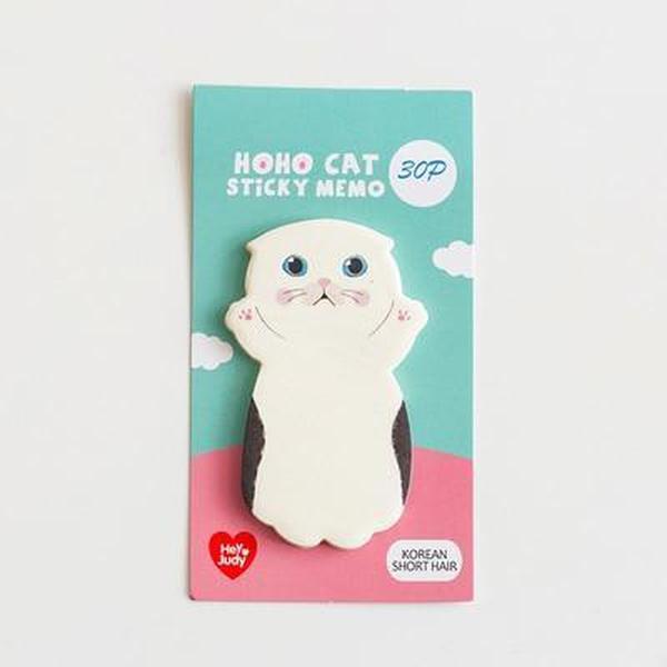 Kitty Sticky Note Memo Pad | Kalsten