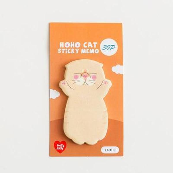 Kitty Sticky Note Memo Pad | Kalsten