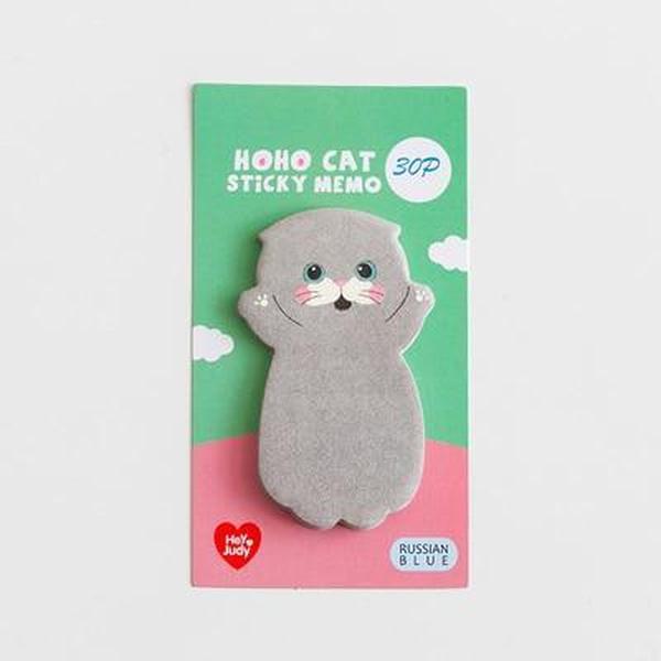 Kitty Sticky Note Memo Pad | Kalsten