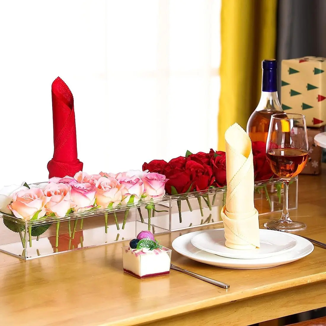 BowLift | Clear Acrylic Flower Vase