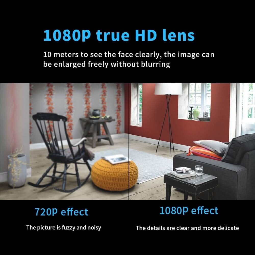 Kalsten | Small wireless camera with enhanced night vision for discreet surveillance