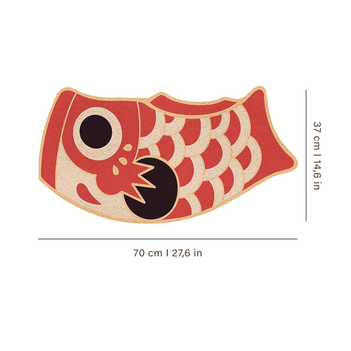 Koi Doormat | Kalsten