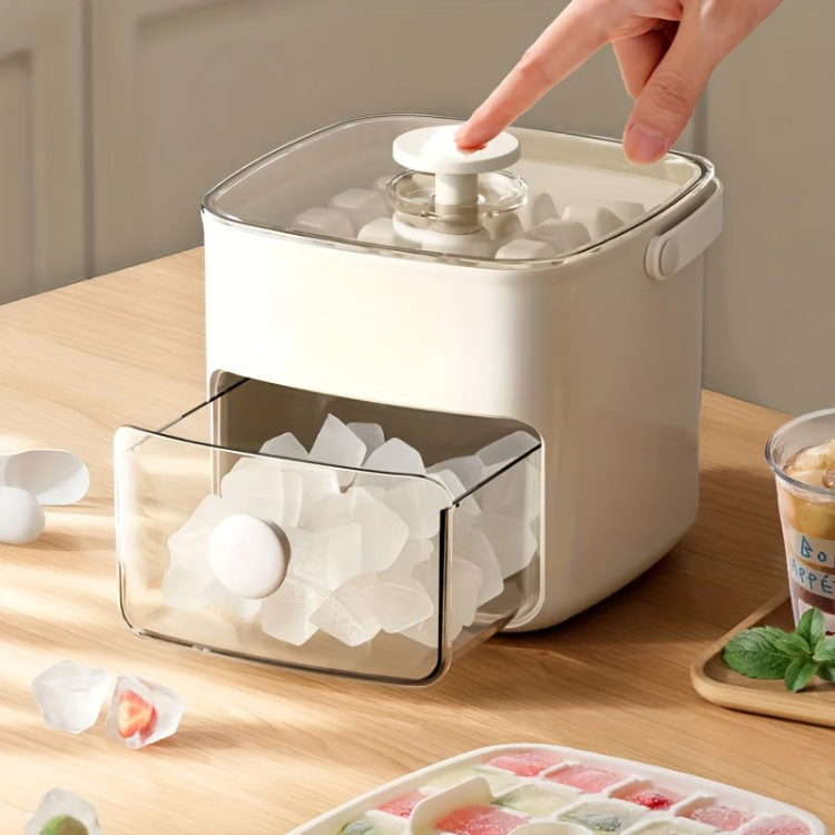 BowLift | Compact Ice Cube Maker with Fast Production – Perfect for Home and Office