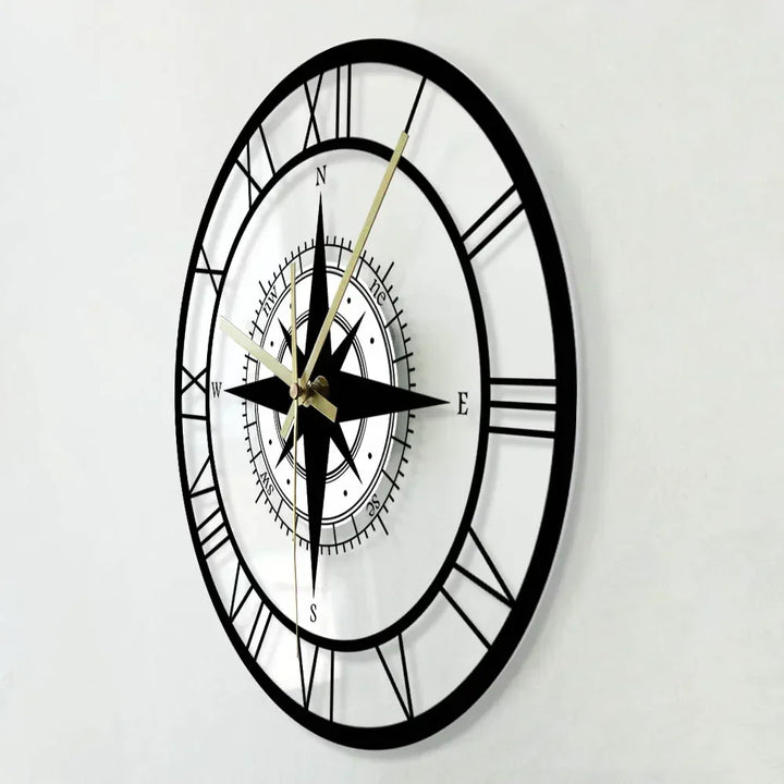 Kalsten | Nautical Compass Wall Clock