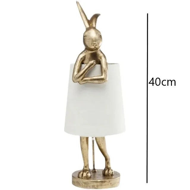 Rabbit Table Lamp – Dimmable LED Night Light in Modern Design for Kids' Room & Living Room | Kalsten