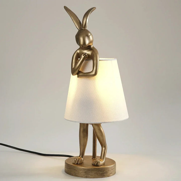 Rabbit Table Lamp – Dimmable LED Night Light in Modern Design for Kids' Room & Living Room | Kalsten