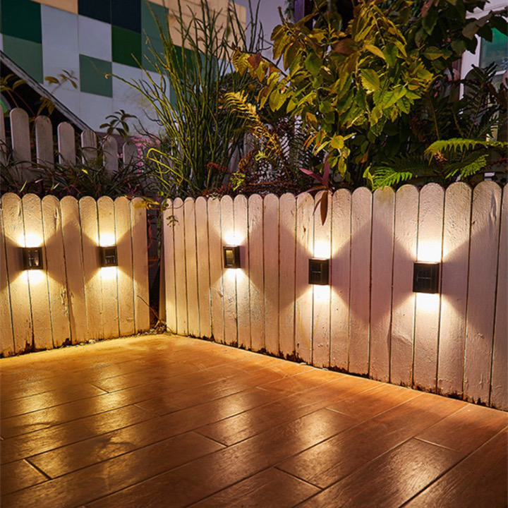 Modern Solar LED Outdoor Wall Lamp Kalsten