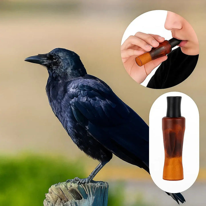 Kalsten | Crow Decoy Whistle for Hunting, Nature & Training – Realistic Sound from the Pocket