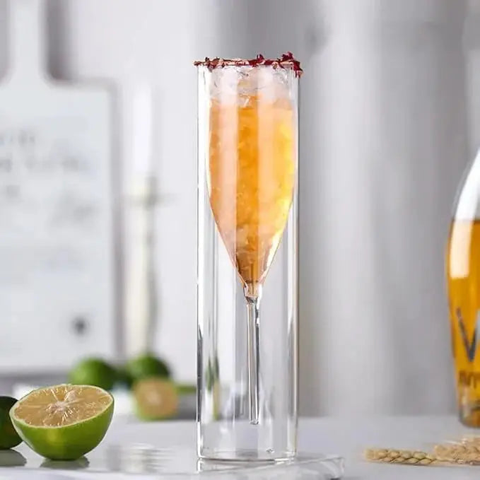 Kalsten | Crystal glasses with floating effect for champagne