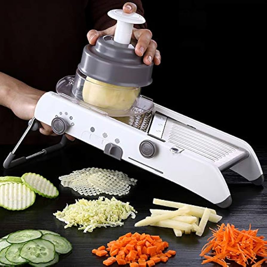 Kalsten | ProSlice Mandoline Vegetable Slicer – Adjustable Stainless Steel Blades for Precision Cutting