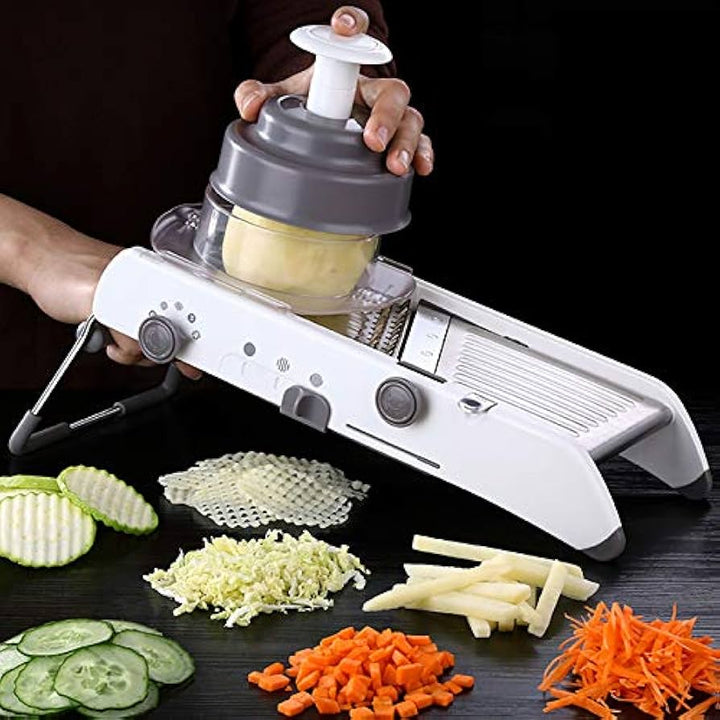 Kalsten | ProSlice Mandoline Vegetable Slicer – Adjustable Stainless Steel Blades for Precision Cutting