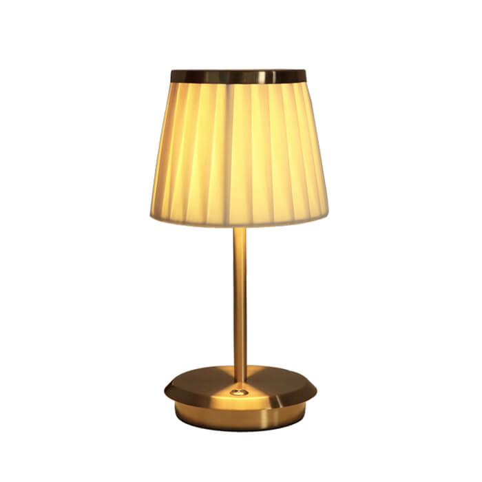Golden DreamDrape Table Lamp – Elegance and Flexibility Kalsten