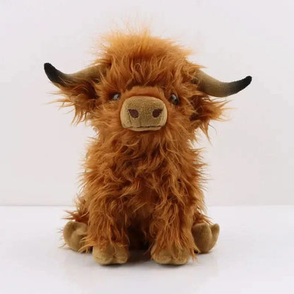 Skanto | Skanto Highland Cow Plush | Plus Highland Cow for Safety, Comfort & Stylish Decoration