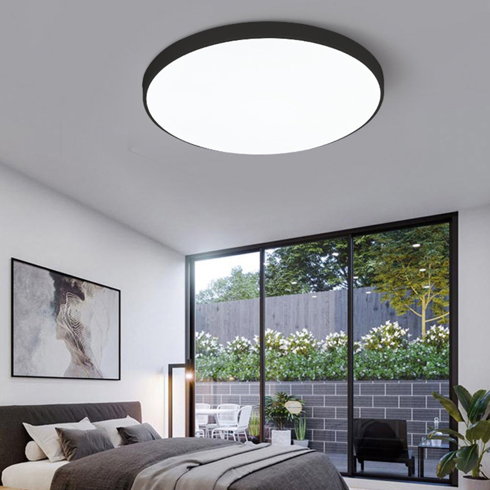 Ceiling Light Acrylic Extra-Thin 15.8 in Indoor Modern Circular LED Lighting Bedroom Dining Room Living Room | Kalsten