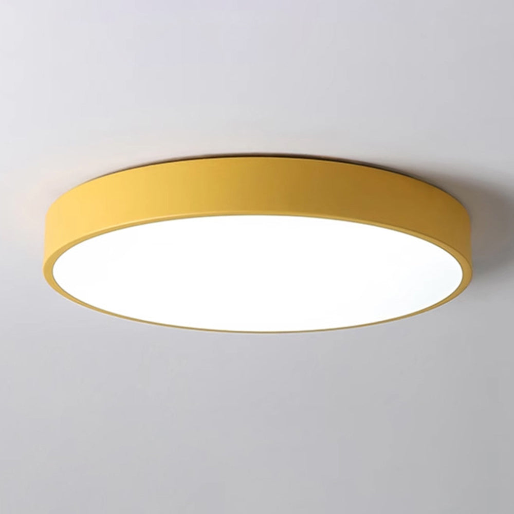 Ceiling Light Acrylic Extra-Thin 15.8 in Indoor Modern Circular LED Lighting Bedroom Dining Room Living Room | Kalsten