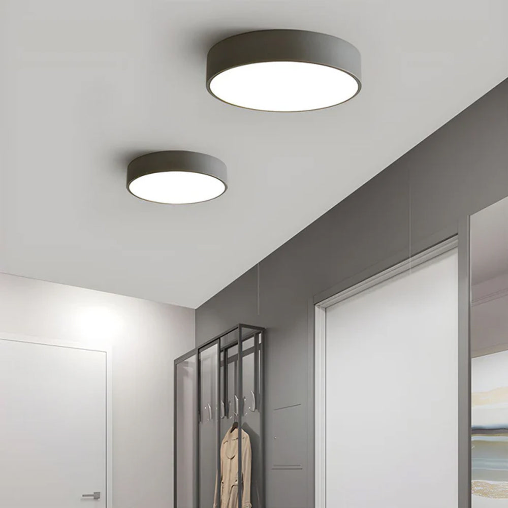 Ceiling Light Acrylic Extra-Thin 15.8 in Indoor Modern Circular LED Lighting Bedroom Dining Room Living Room | Kalsten