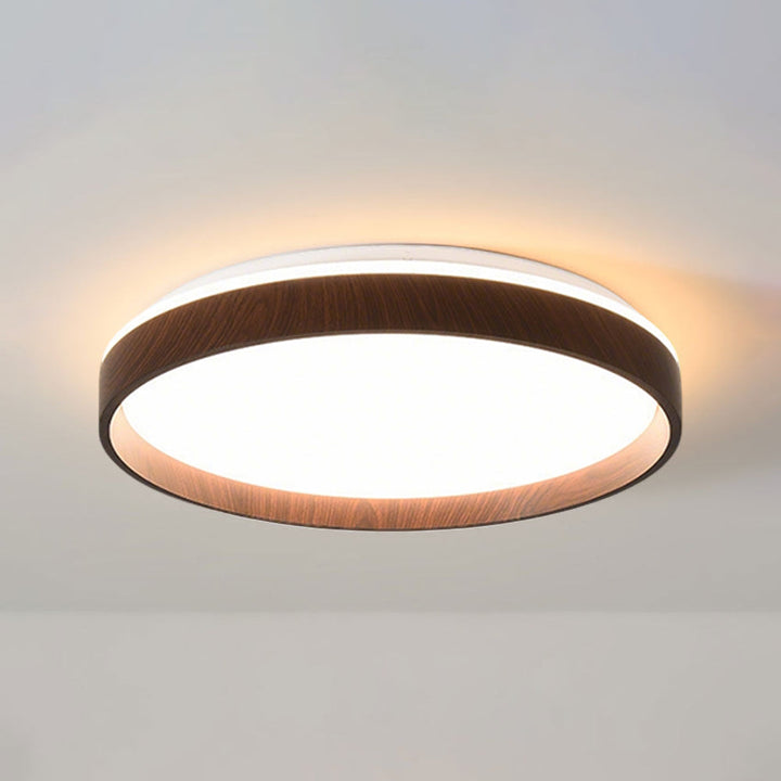 Ceiling Light Acrylic Round 15.7 in 2.8 in Indoor Bedroom Living Room LED Modern Minimalist Flush Mount Fixture | Kalsten