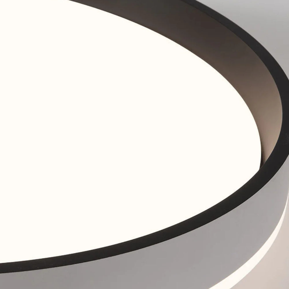 Ceiling Light Acrylic Round 15.7 in 2.8 in Indoor Bedroom Living Room LED Modern Minimalist Flush Mount Fixture | Kalsten