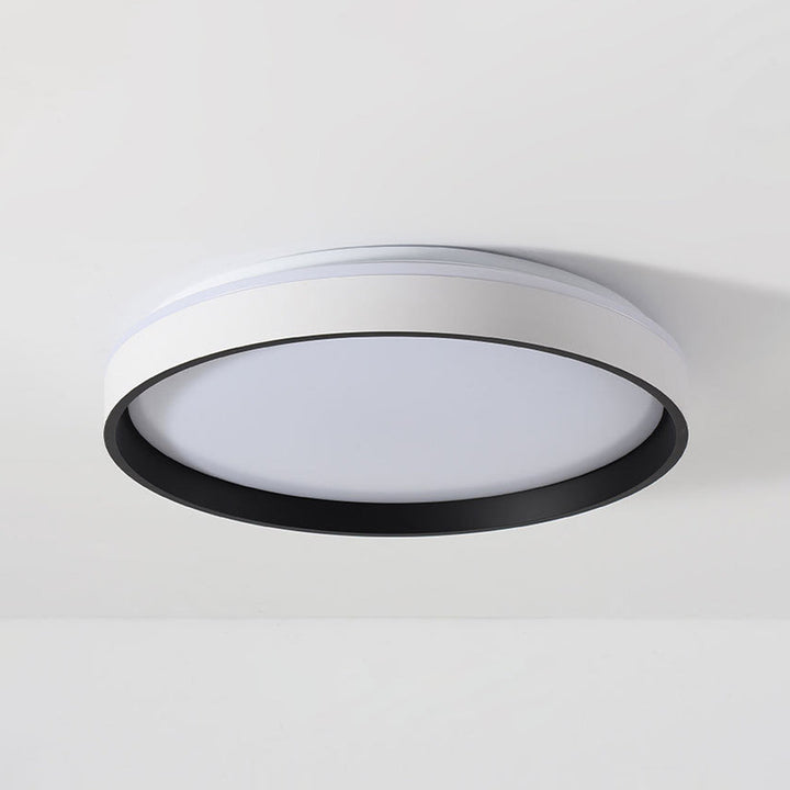 Ceiling Light Acrylic Round 15.7 in 2.8 in Indoor Bedroom Living Room LED Modern Minimalist Flush Mount Fixture | Kalsten