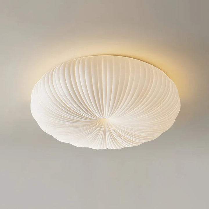 Ceiling Light Metal PE Acrylic 7.9 in Round Modern Indoor LED Fixture Bedroom Living Room Dining Area | Kalsten